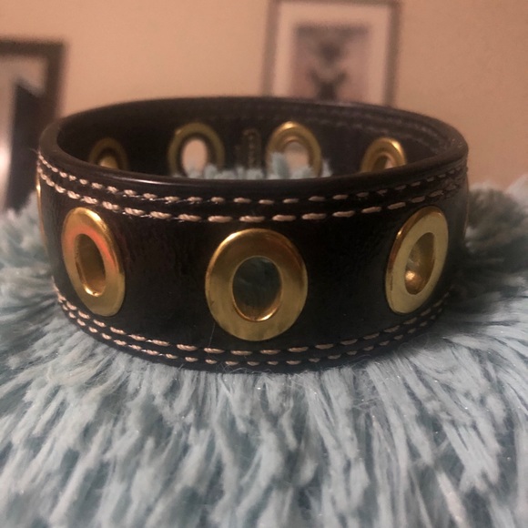 Coach leather bracelets x 2 - Picture 2 of 5